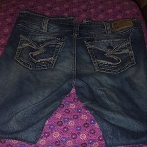 Silver Jeans Dark Blue Denim
